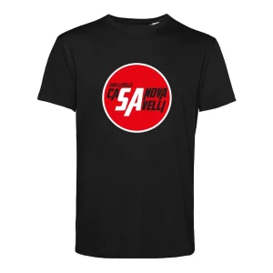 T-shirt-casanovasavelli-fronte-black